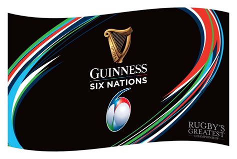 The Guinness Six Nations Rugby Championship Flag – 3 X 5 Foot