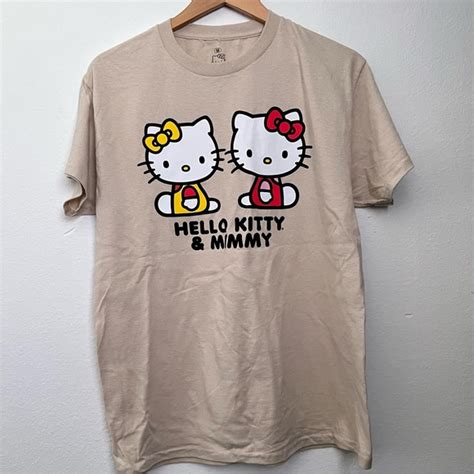 Sanrio | Tops | Hello Kitty And Mimmy Sanrio Tshirt M | Poshmark