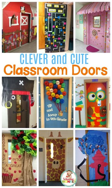 50 fun and colorful classroom door decorations for every theme and ...