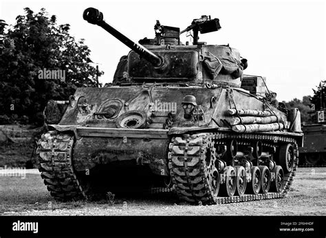 Sherman Tank 'Fury' Stock Photo - Alamy