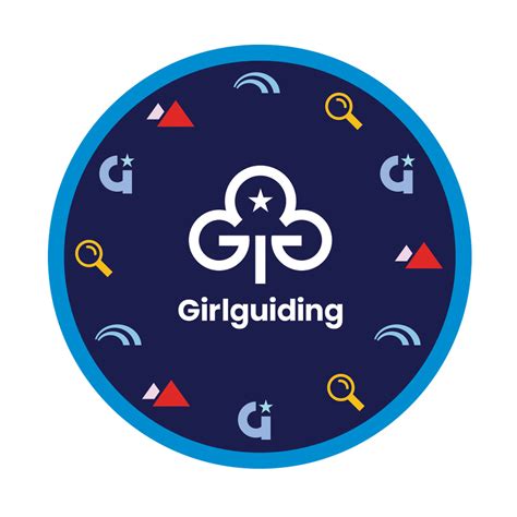 Girlguiding logo woven badge | Official Girlguiding shop