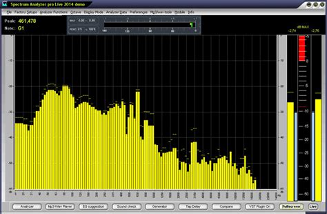 Spectrum Analyzer pro Live 2022 review and download