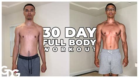 30 Day Home Workout Transformation / Take The 30 Day Abs Challenge ...