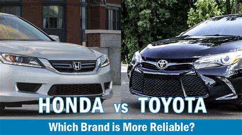 Honda vs Toyota Reliability Comparison (w/ Data Charts)