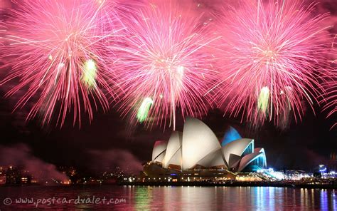 Sydney Opera House Fireworks | Postcard Valet