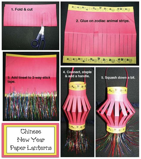 Chinese New Year Paper Lantern Craft | Paper lantern craft, Chinese new ...