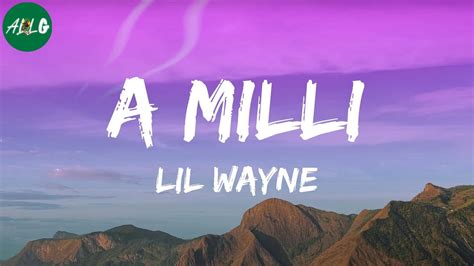 Lil Wayne - A Milli - YouTube