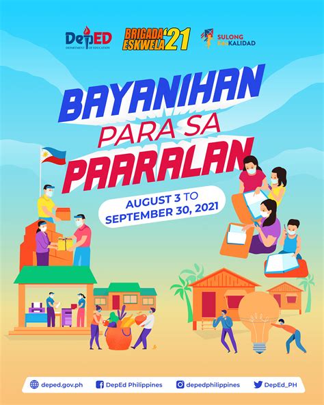 DepEd launches Brigada Eskwela 2021 with “Bayanihan para sa Paaralan ...