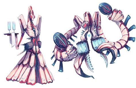 Warframe Sentients by Kabakali on DeviantArt