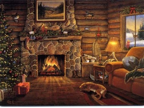 Free Christmas Fireplace Wallpapers - Wallpaper Cave