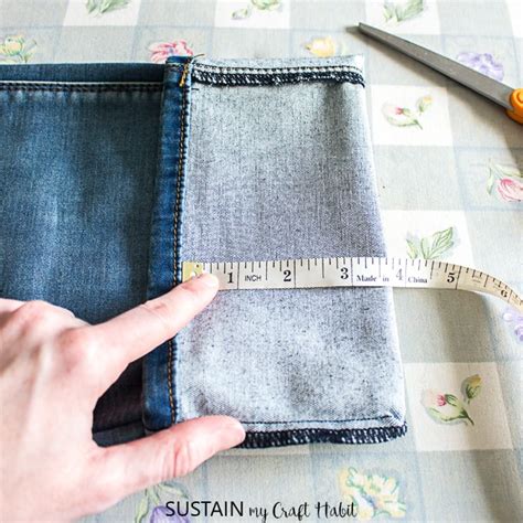 How to Hem Jeans with the Original Hem (Ultimate Guide!) – Sustain My ...