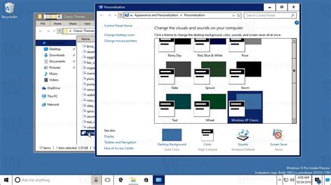 Download classic Windows themes for Windows 10
