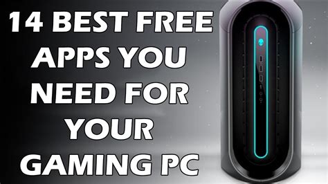 14 Best FREE Apps You ABSOLUTELY NEED For Your Gaming PC - YouTube