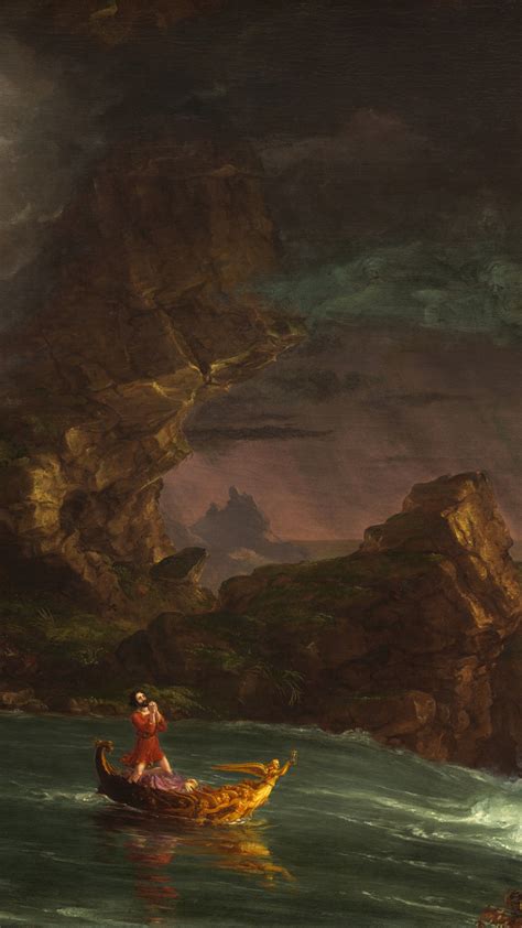 The Voyage Of Life: Manhood by Thomas Cole - Mobile Abyss