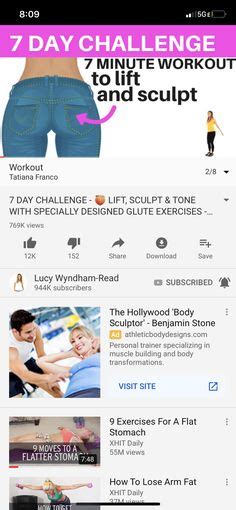 Lucy Wyndham, Exercises, Workouts, Glutes, Sculpting, Challenges, Hollywood