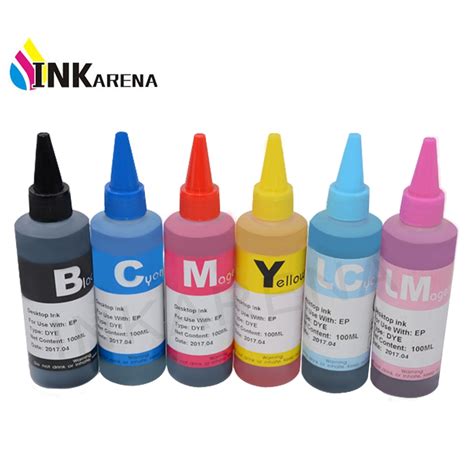 Refill Ink For Epson Printer Ink Stylus Photo T50 R290 R295 R390 RX590 ...