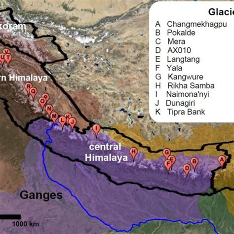 Karakoram India Map