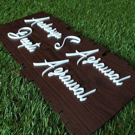 Buy/Send Personalised Wooden Name Plate Online- Ferns N Petals