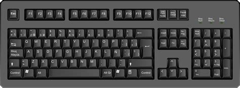 Teclado | Computer keyboard, Computer, Keyboard