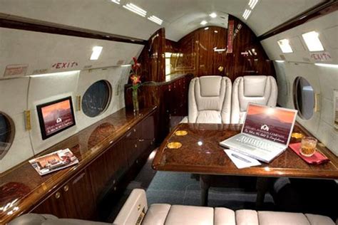 gulfstream g650 interior - estilos de vida - estilos de vida