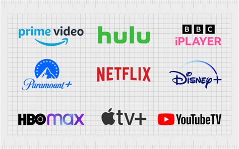 Streaming Service Logos: TV Streaming Platforms And Their Logos