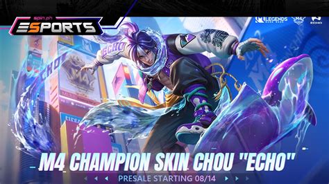 ECHO's M4 Champion Skin Chou revealed