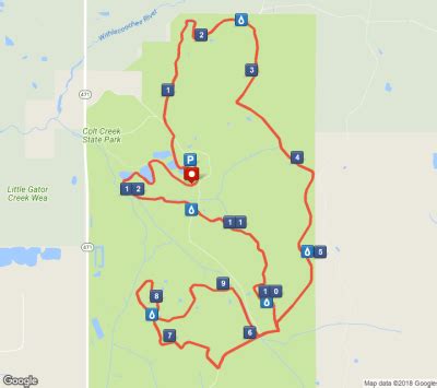 Colt State Park Map