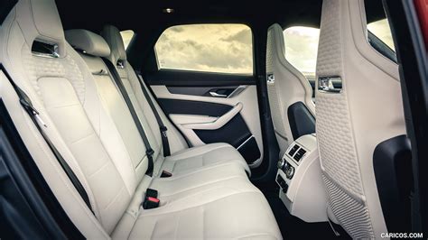 Jaguar F-PACE SVR | 2021MY (Color: Atacama Orange) | Interior, Rear Seats