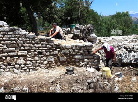 Ruins of ancient Butrint, UNESCO World Heritage Site, Butrint National ...