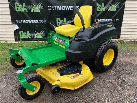 48IN JOHN DEERE Z435 ZERO TURN MOWER WITH ONLY 182 HOURS! $80 A MONTH ...