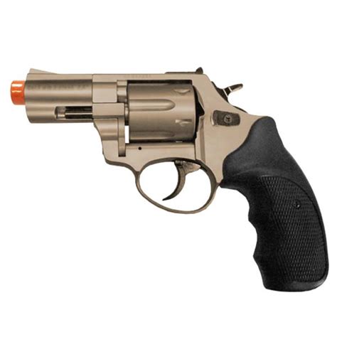 Zoraki R1 Satin 2.5" Barrel - 9mm Front Firing Blank Revolver Starter ...