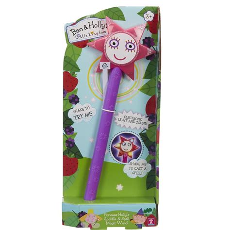 Ben and Holly Princess Holly's Sparkle and Spell Electronic Wand ...