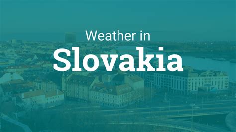 Weather in Slovakia