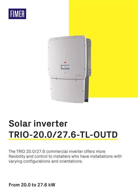 ABB Solar Inverter - Latest Price, Dealers & Retailers in India