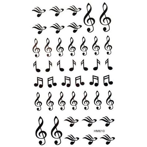 Music Symbols Tattoos