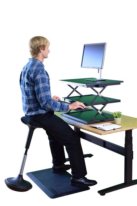 Stand Up Desk Stool Stool Stand Desk Standing Chair Stools Ofm Vivo ...