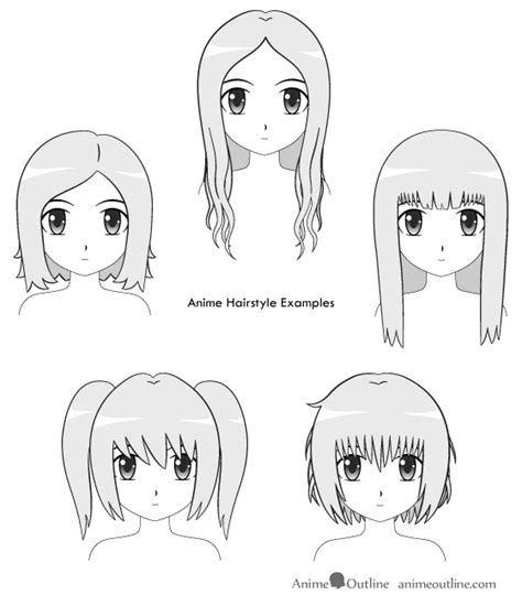 How To Draw Hair Easy - Howto Techno