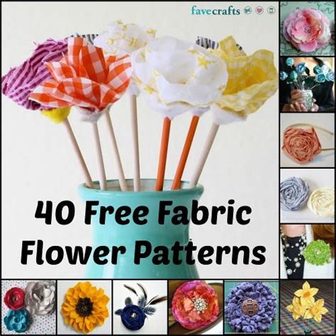 FaveCrafts - 1000s of Free Craft Projects, Patterns, and More | Flower ...