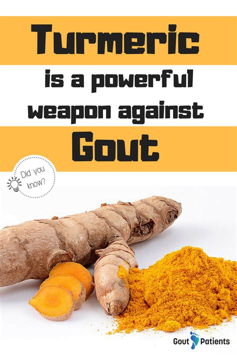 All You Must Know About #Turmeric And #Gout | Gout remedies, Gout diet ...