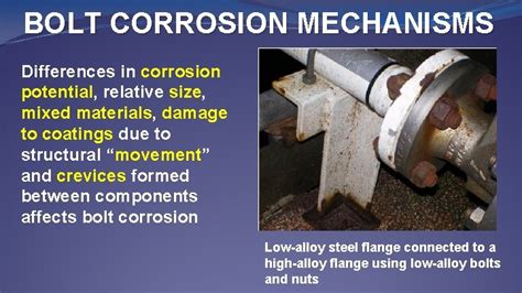 BIMETALLIC CORROSION WORKSHOP PRESENTATION ON 01 02 JUN