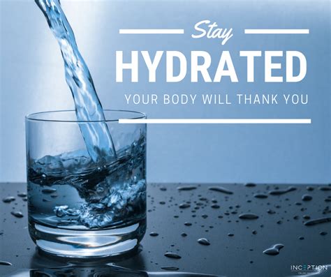 Stay Hydrated – Be Healthy Today