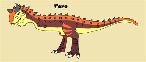 Toro the Carnotaurus by TheMightySaurus on DeviantArt