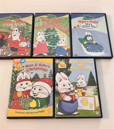 NickJr Max and Ruby Christmas DVD Bundle | Max and ruby, My little pony ...