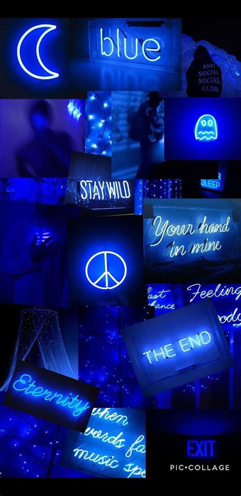 Màu xanh neon rực rỡ Neon blue background aesthetic cho các trang web ...