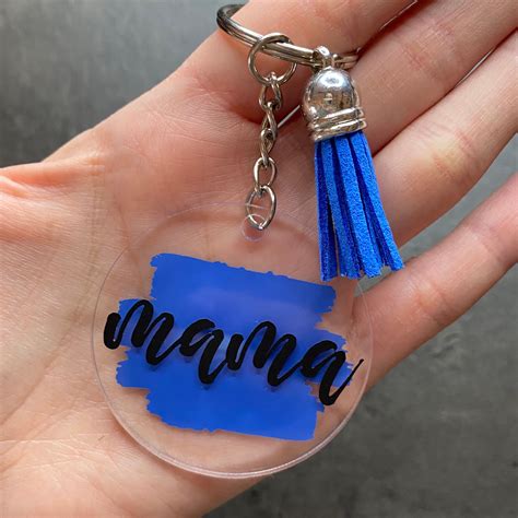 Personalized Keychain Wifey Keychain Name Keychain Mama | Etsy