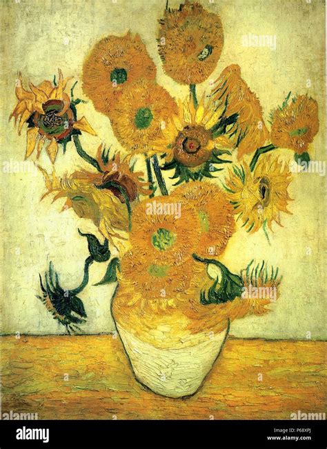 Gogh sunflowers hi-res stock photography and images - Alamy