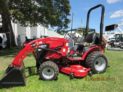 Compact Tractors With Mower Deck