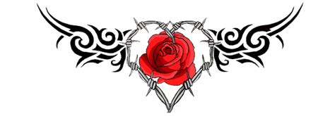 Rose Tattoo PNG Transparent Images