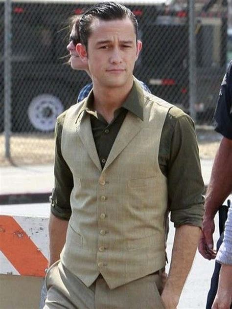 Joseph Gordon Levitt Inception Beige Vest - New American Jackets