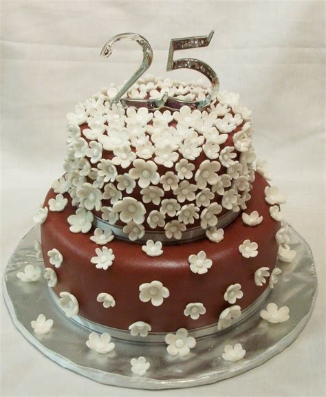 25th Anniversary Cake 25th Wedding Anniversary Cakes, Anniversary Cake ...